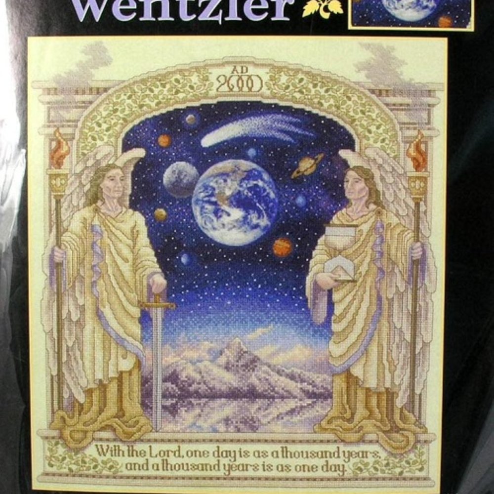Leisure Arts Millennium by Teresa Wentzler Counted cross stitch kit #113977